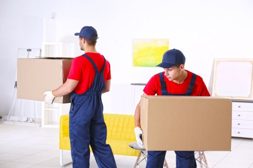 Local movers working on a residential move in Edgware