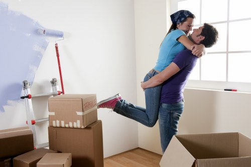 Local house removals team planning a move in Edgware