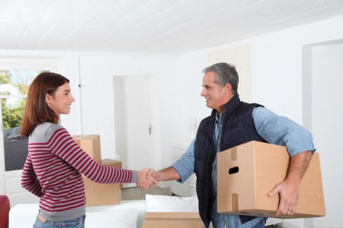 Residential removals support for an Edgware flat move