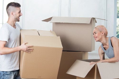 Supervisor reviewing safety procedures before a removal