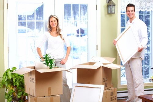 Removal of bulky sofas, beds, and wardrobes from a local property